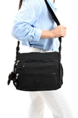 Klinkır Omuz Çantası Çapraz Askılı Postacı Çanta Çok Cepli Günlük Kullanıma Uygun 30*23 Cm - 11