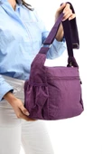 Klinkır Omuz Çantası Çapraz Askılı Postacı Çanta Çok Cepli Günlük Kullanıma Uygun 30*23 Cm - 8