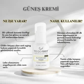 TO DO FIRST Leke ve Kırışıklık Karşıtı 50+ SPF Güneş Kremi 50 ML thumbnail 3