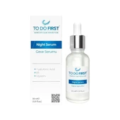 TO DO FIRST Gözenek Sıkılaştırıcı ve Kırışıklık Giderici Gece Serumu 30 ML - 1