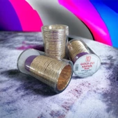 GOLD PET KAPSÜL (43x35) MOR ASETATLI 25'Lİ thumbnail 3