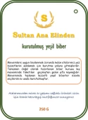 KURUTULMUŞ YEŞİL BİBER 250G - 2