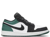 Nike Air Jordan 1 Low White Black Mystic Green thumbnail 1