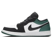 Nike Air Jordan 1 Low White Black Mystic Green thumbnail 2