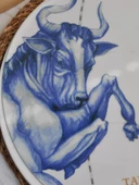 Burçlar Boğa Pizza Sunum Tabağı thumbnail 2