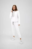 Kadın Kapüşonlu Lastik Paça Detaylı Eşofman Takımı 4161-25 - 9