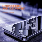 Blue Spectrum iPhone 14 Pro Max Uyumlu  Antistatic Cam Ekran Koruyucu thumbnail 2