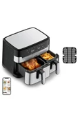 TEFAL Easy Fry Dual Basket Az Yağlı Fritöz - 1