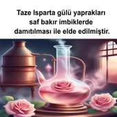 Rose Thorne 100 Ml Yenileyici Doğal Damıtılmış Gül Suyu Cilt Yüz Temizleme Nemlendirme Antioksidan - 3
