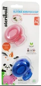 Steriball Diş Fırçası Koruma Kabı - Toothbrush Protector 2 Adet | Pembe - Mavi - 1
