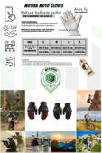 Motiva Works Sword Siyah Motosiklet Eldiveni Dokunmatik M313B - 7