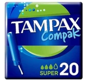 Tampax Compak Tampon Super 20 Adet - 1