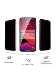 Wontis Casper Vıa E30 Plus Privacy Hayalet Cam Ekran Koruyucu Siyah Uyumlu - 2