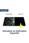 Wontis Samsung Galaxy Book Sm-w720 12.0" Premium Privacy 9h Nano Hayalet Film Temizlik Seti - 5