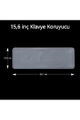 Wontis 15.6 İnç Laptop İçin Premium Şeffaf Silikon Klavye Koruyucu - 5