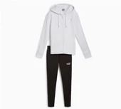 Puma Metallic Tracksuit Gümüş Kadın Eşofman Takımı - 683046 42 - 5