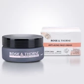 Rose Thorne 50 Ml Yaşlanma Karşıtı Yüz Bakım Kremi Nemlendirici Rosehip Yağ Hyalüronik Asit Kolajen - 4