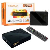 Hiremco Turbo Pro Dahili Wifi Full HD Mini Uydu Alıcısı Linux Tabanlı 4GB Ram Dahili Hafıza - 1