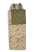 MED ONLİNE Askeri Kamuflaj Uyku Tulumu(-25 ) Su Geçirmez(215v75 cm) 220 gr Elyaf/180 gr Polar Kamp deprem - 3