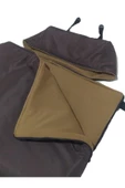 MED ONLİNE Kahverengi Uyku Tulumu(-25 DERECE) Su Geçirmez(215×150 CM) 200 gr Elyaf/180 gr Polar Kamp&deprem - 3
