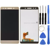 TE Huawei Honor 7 Uyumlu A Kalite Lcd Ekran Dokunmatik Gold + Tamir Seti - 1