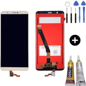 TE Huawei P Smart Uyumlu Lcd Ekran Dokunmatik Gold + Montaj Seti - 1