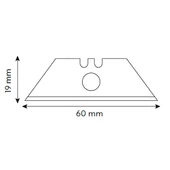 VIP-TEC VT875157 Profesyonel 2 Kademeli Katlanır Metal Maket Bıçağı - 2