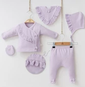 uğurböceğiçocuk Minizeyn Pretty Girl 5'li Kız Bebek Takım 7031 - 4