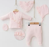 uğurböceğiçocuk Minizeyn Pretty Girl 5'li Kız Bebek Takım 7031 - 5