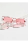 Chunky Frame Vintage Kahverengi Güneş Gözlüğü - 4