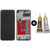 TE Huawei P40 Lite E Uyumlu Çıtalı HK Lcd Ekran Dokunmatik + B7000 - 1