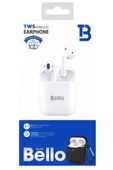 BL-01 Premium Bluetooth Kulakiçi Kulaklık Kılıf Hediyeli Stereo 5.1 İos Android Uyumlu Wireles - 1