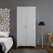 Modilayn KUMSAL Gardrop Derin Ölçü Lükens Ayaklı, Gardolap Base Genç Odası - 1