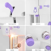 QASUL Gürültüsüz Mini Taşınabilir Elektrikli Dikiş Makinesi Evde Seyahatte İşte Pratik Sanat Moda Dikiş - 4