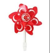 Rüzgar Gülü - Türk Bayraklı - 1