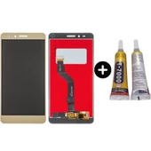 TE Huawei Honor 5X Uyumlu A Kalite Lcd Ekran Dokunmatik Gold + B7000 - 1
