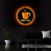 Tablo Marketi Coffee Tablo - 50x50 cm - 1