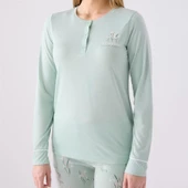 Arnetta AR3063X Kadın Büyük Beden Kışlık Pijama Takımı - 2
