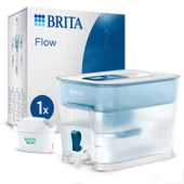 BRITA Flow 1x Maxtra Pro All-in-1 Filtreli Su Arıtma Sebili - 8,2 lt - 1