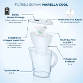 BRITA Marella Cool Maxtra Pro All-In-1 Filtreli Su Arıtma Sürahisi - Beyaz - 2