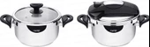 Nehir Silver Matik 4 Prç (4+7lt)Düdüklü Tencere Set - 5