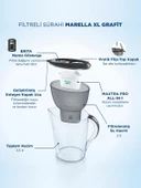 BRITA Marella XL 3x Maxtra Pro All-In-1 Filtreli Su Arıtma Sürahisi - Grafit, 3,5 lt - 2