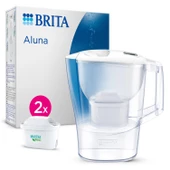 BRITA Aluna Cool 2x Maxtra Pro All-In-1 Filtreli Su Arıtma Sürahisi - Beyaz - 1