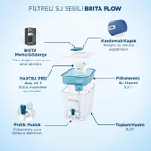BRITA Flow 3x Maxtra Pro All-In-1 Filtreli Su Arıtma Sebili – 8,2 L - 4