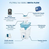 BRITA Flow 1x Maxtra Pro All-in-1 Filtreli Su Arıtma Sebili - 8,2 lt - 3