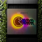 Işıklı Tablo Marketi Pac Man Tablo - 1