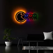 Işıklı Tablo Marketi Pac Man Tablo - 2