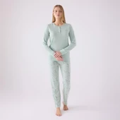 Arnetta AR3063X Kadın Büyük Beden Kışlık Pijama Takımı - 1