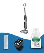 CrossWave HF3 Cordless Pro Yüksek Vakumlu Kablosuz Sert Zemin Süpürme ve Silme Makinesi - 2