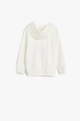 Koton Erkek Bebek Kapşonlu Sweatshirt Uzun Kollu Bisiklet Yaka Dinozor Baskı Detaylı Pamuklu - 2